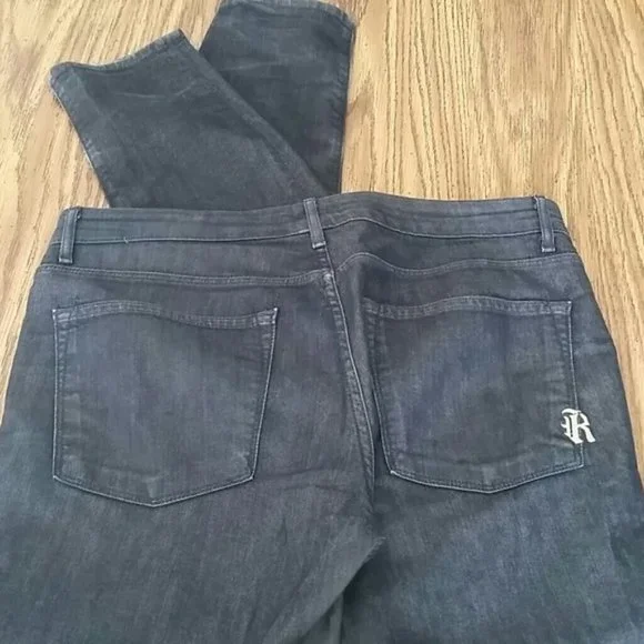 Rich & Skinny Marilyn Super Skinny Dark Wash Jean EUC sz 31 - Picture 4 of 10